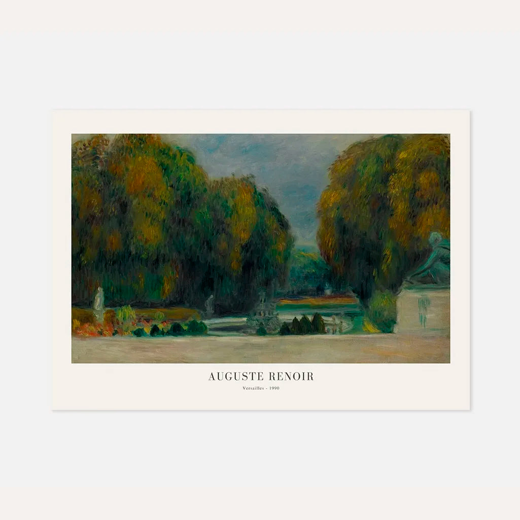Auguste Renoir – Park van Versailles Poster