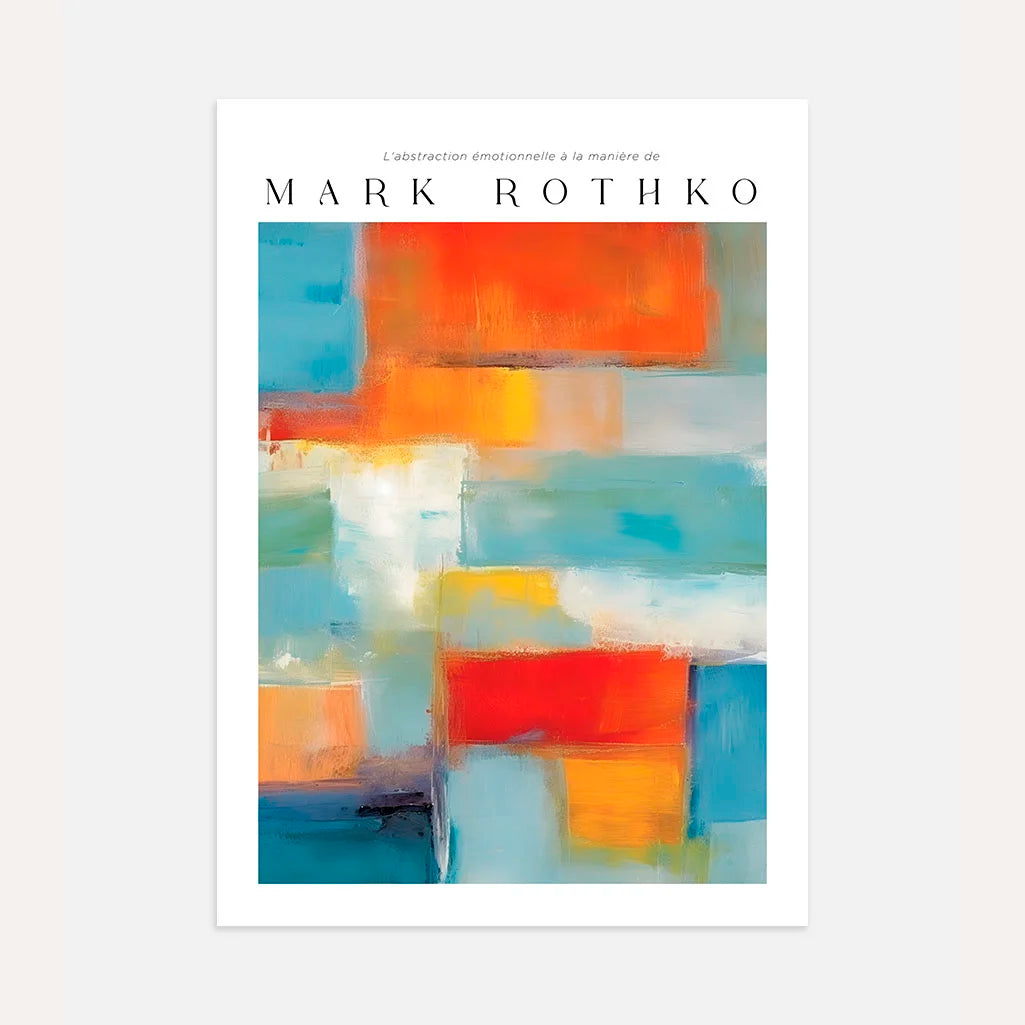 Rothko Poster Ritme