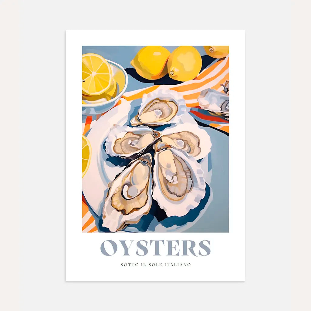 Oesters-Citrus poster