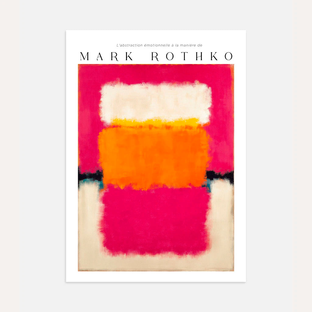Rothko Poster Gedurfd