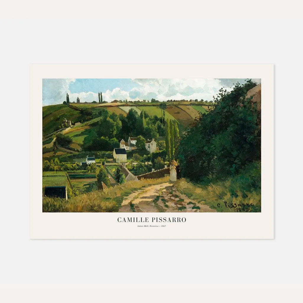 Camille Pissarro – Jalais-heuvel, Pontoise Poster