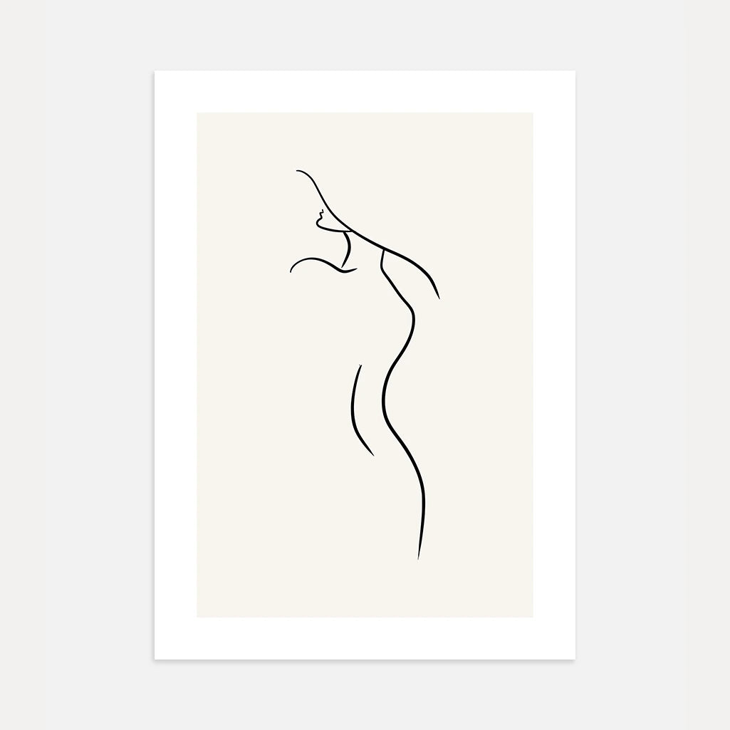 Poster – Sensueel lichaam