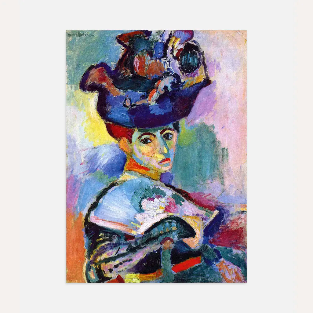 Henri Matisse Poster – Vrouw met hoed