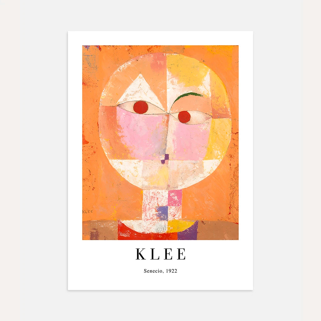 Paul Klee Poster – De Senecio