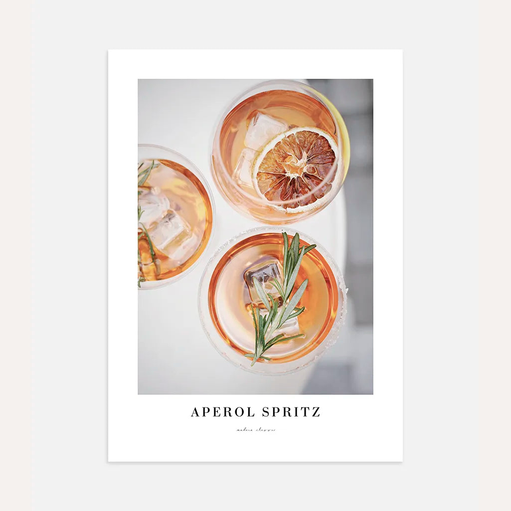 Aperol Spritz Rozemarijn poster