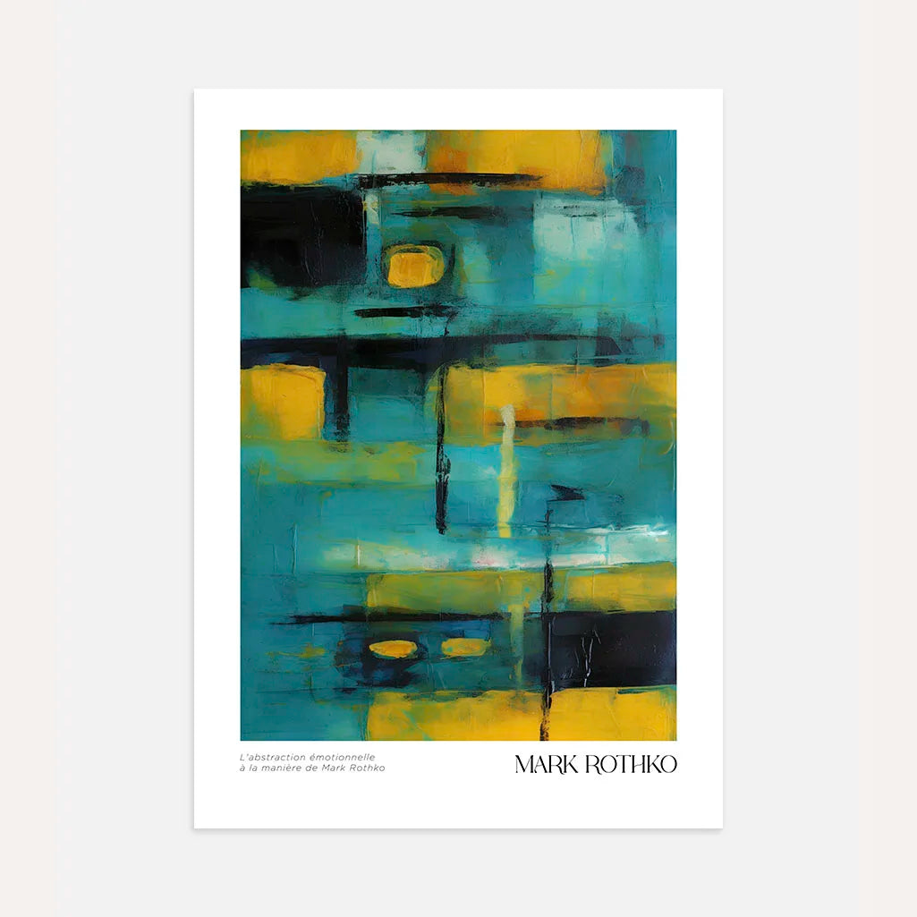 Rothko Poster Goud