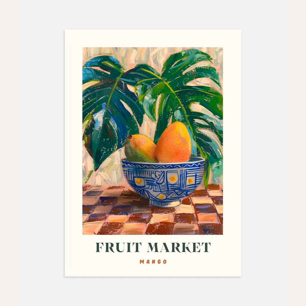Mango illustratie Poster