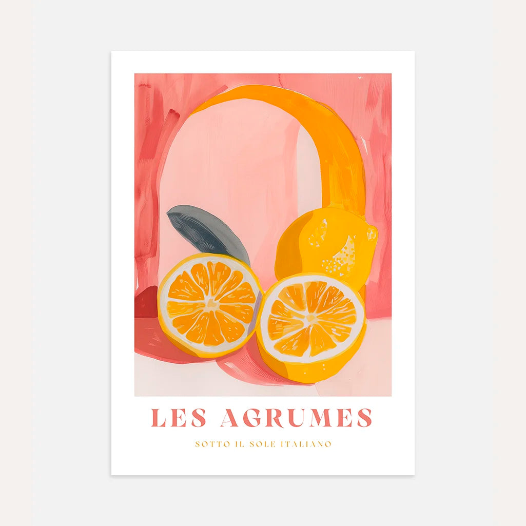 Rosa Citrus poster