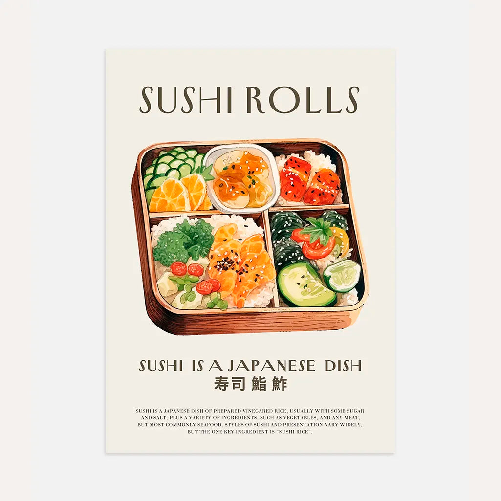Verse Sushi Poster