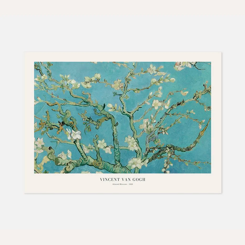 Vincent van Gogh – Amandelbloesem liggend formaat Poster
