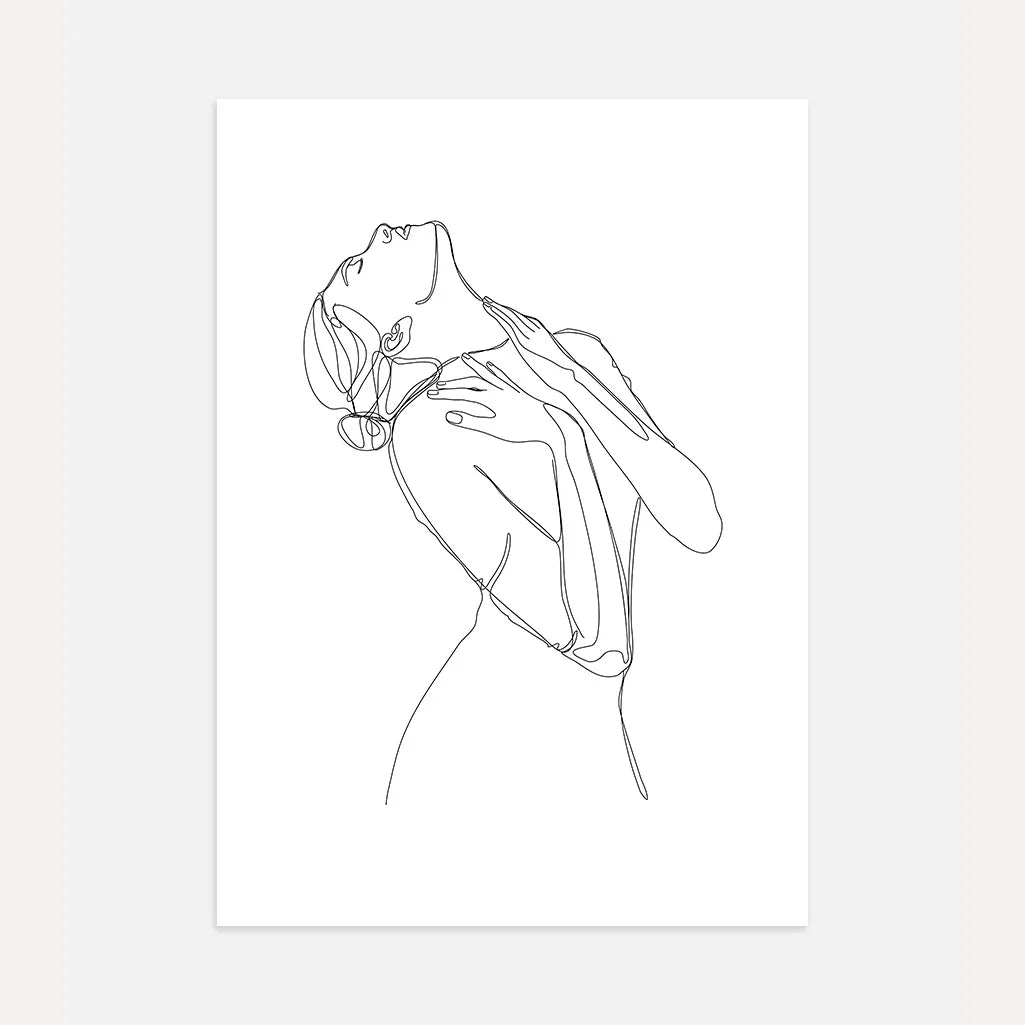 Poster – Sensuele figuur