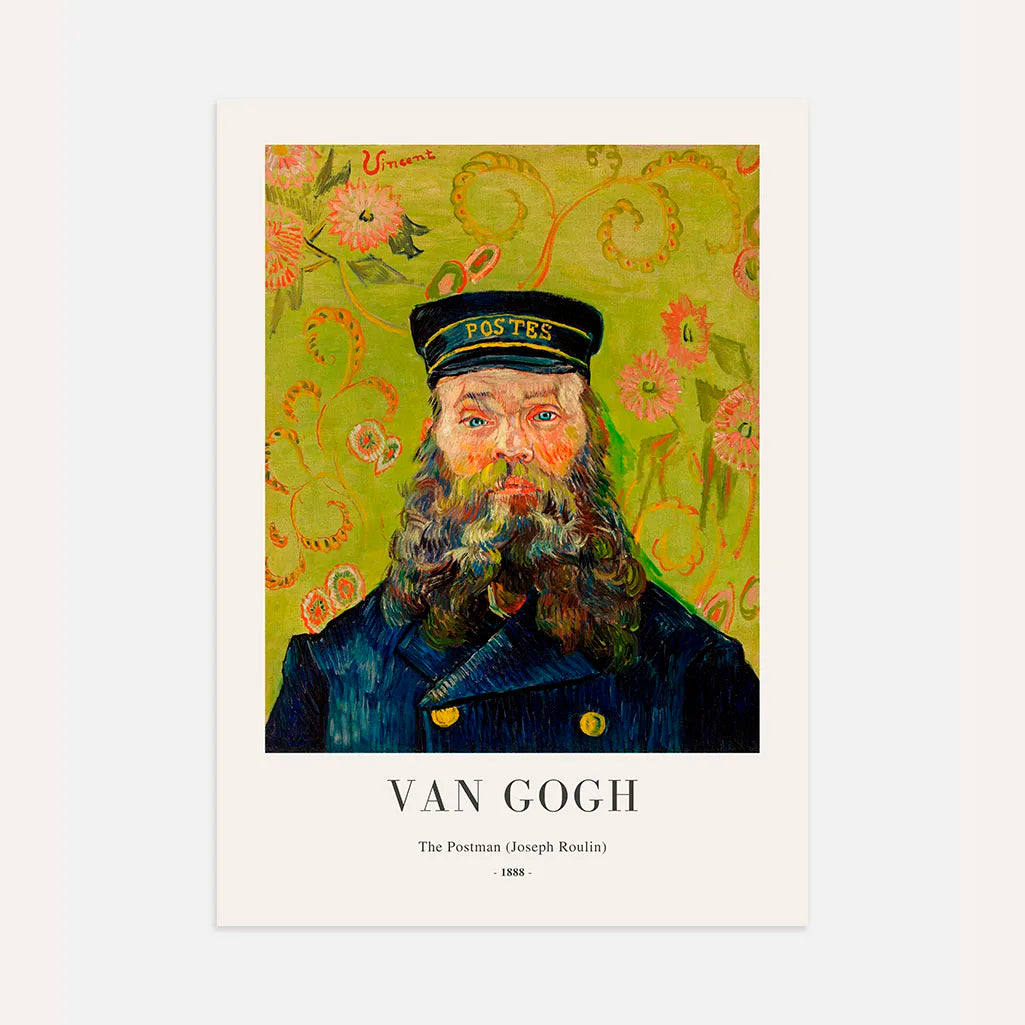 Vincent van Gogh – De postbode Joseph Roulin Poster