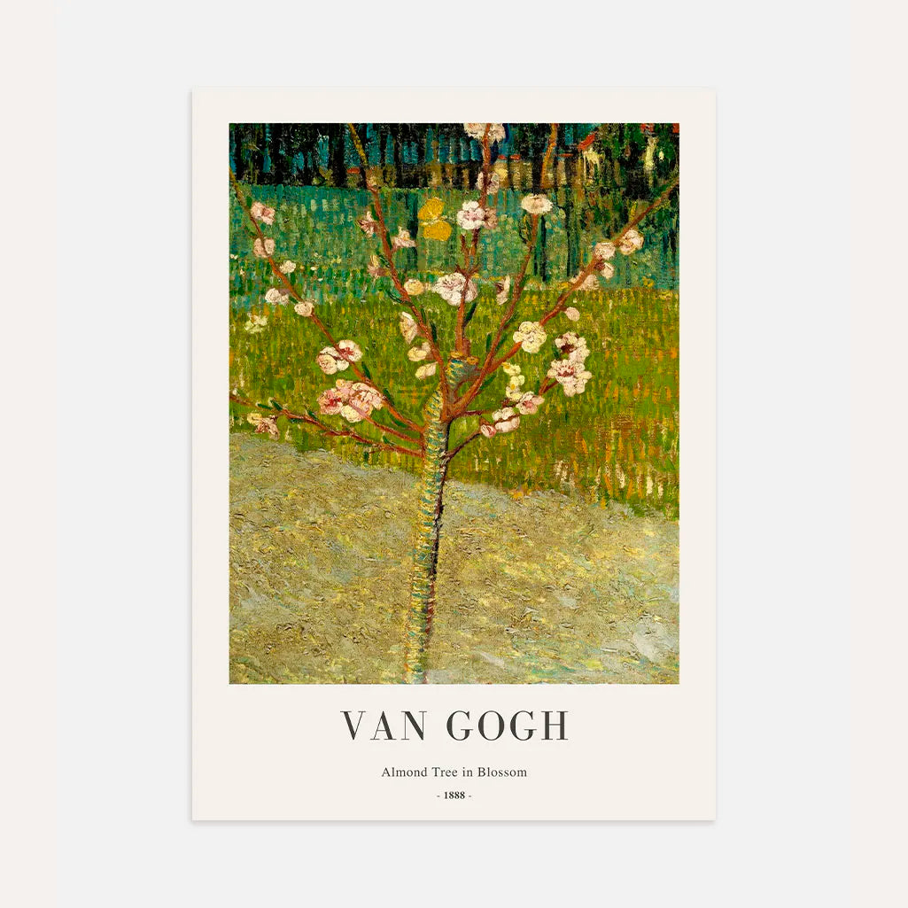 Vincent van Gogh Poster – Amandelboom in bloei