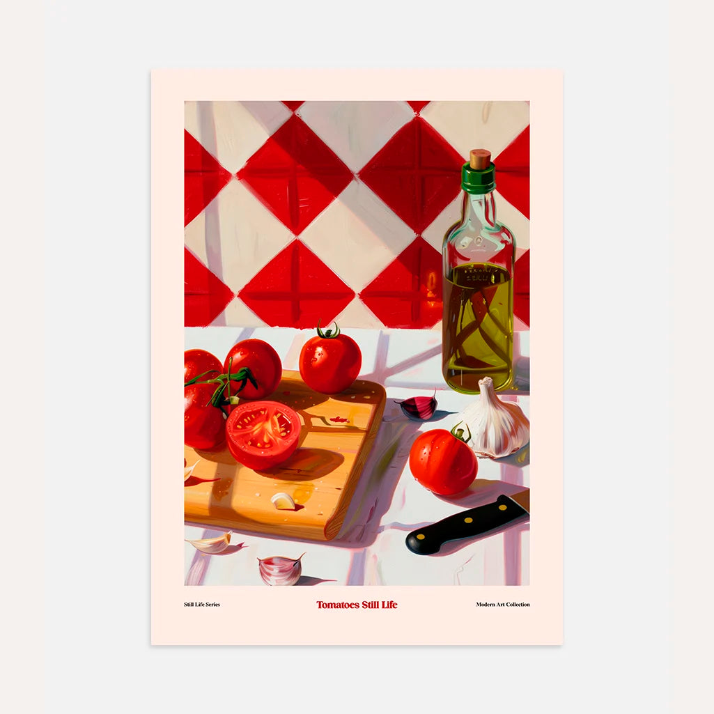 Tomaten Stilleven Poster