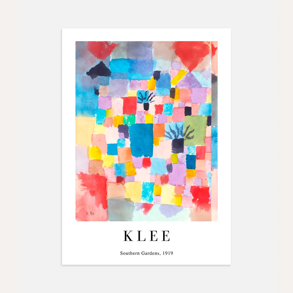 Paul Klee Poster – Zuidelijke tuinen