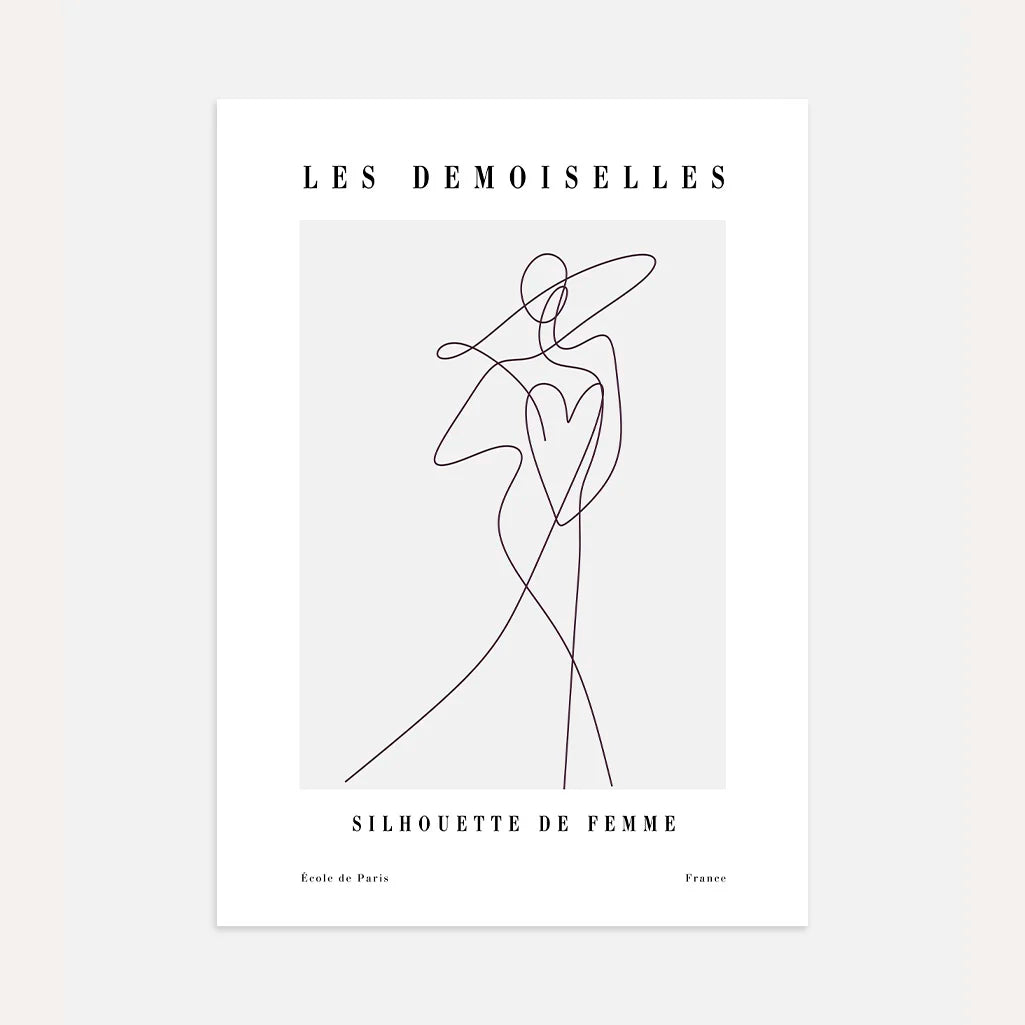 Poster – Dansende figuur