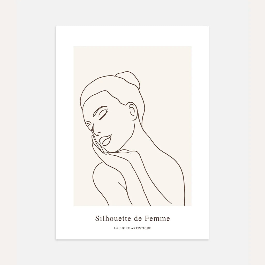 Poster – Rustige vrouw