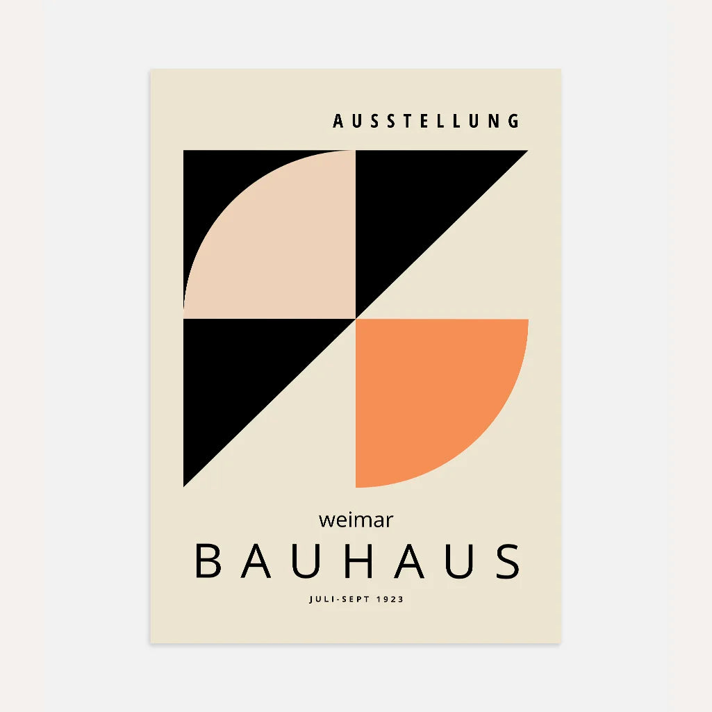 Bauhaus Vormcontrast Poster