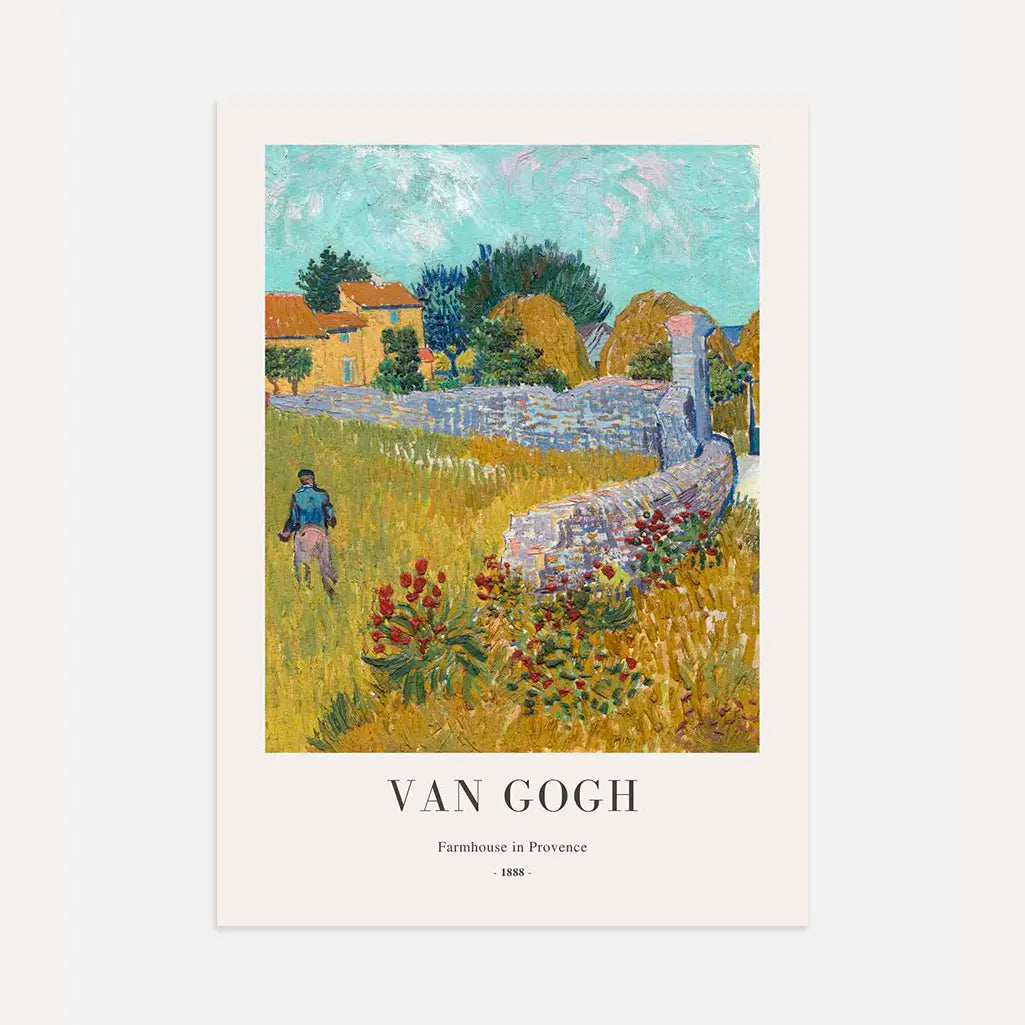 Vincent van Gogh Poster – Boerderij in de Provence