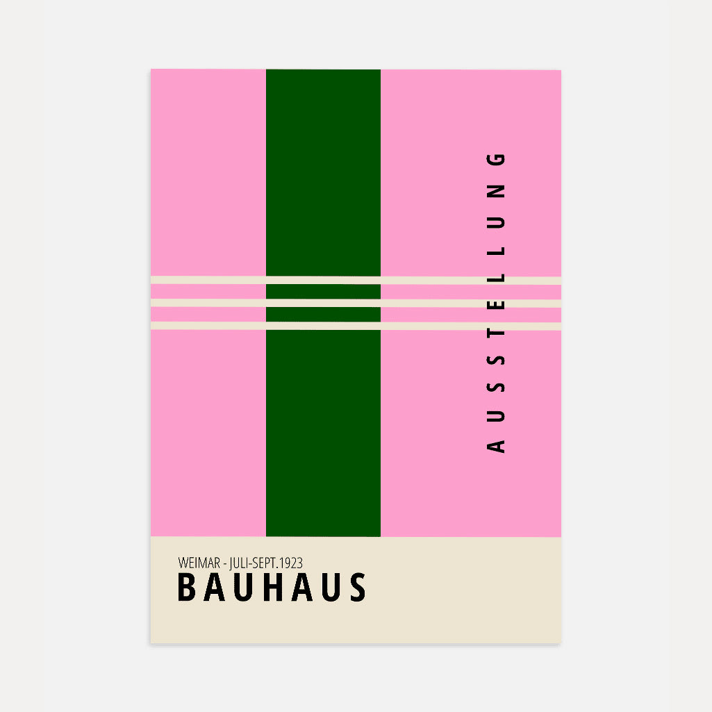 Bauhaus Groene Lijn Poster