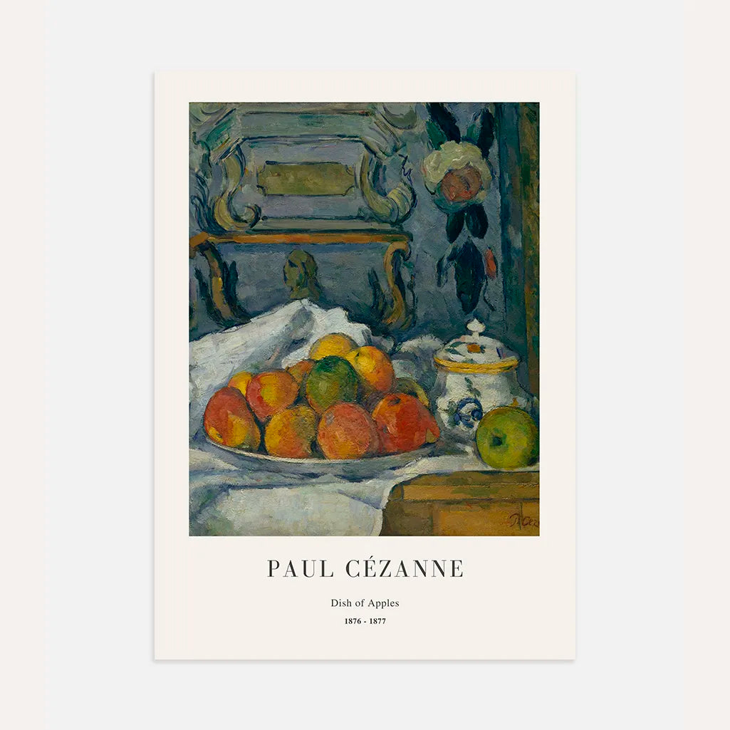 Paul Cézanne – Schaal met appels Poster