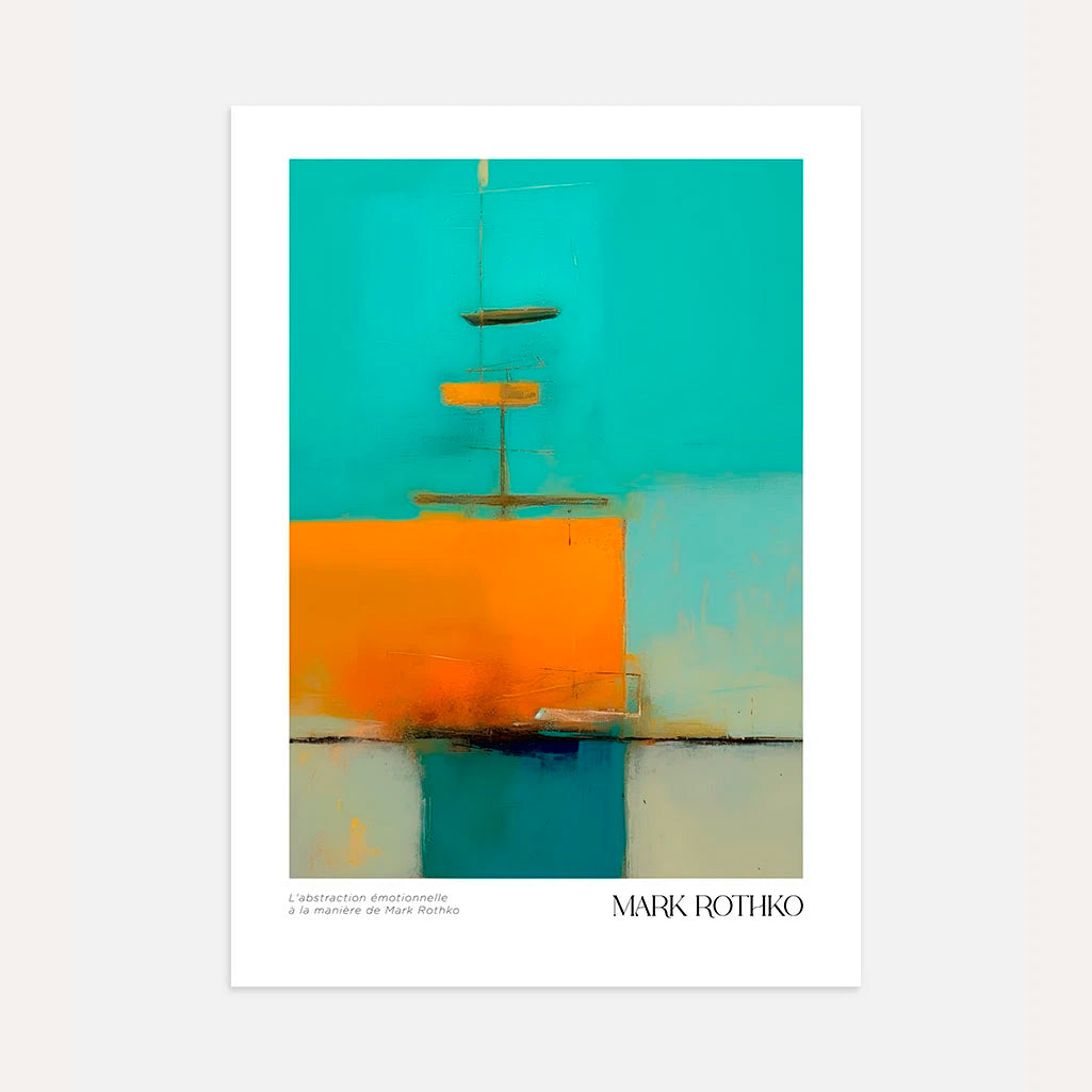 Rothko Poster Krachtig