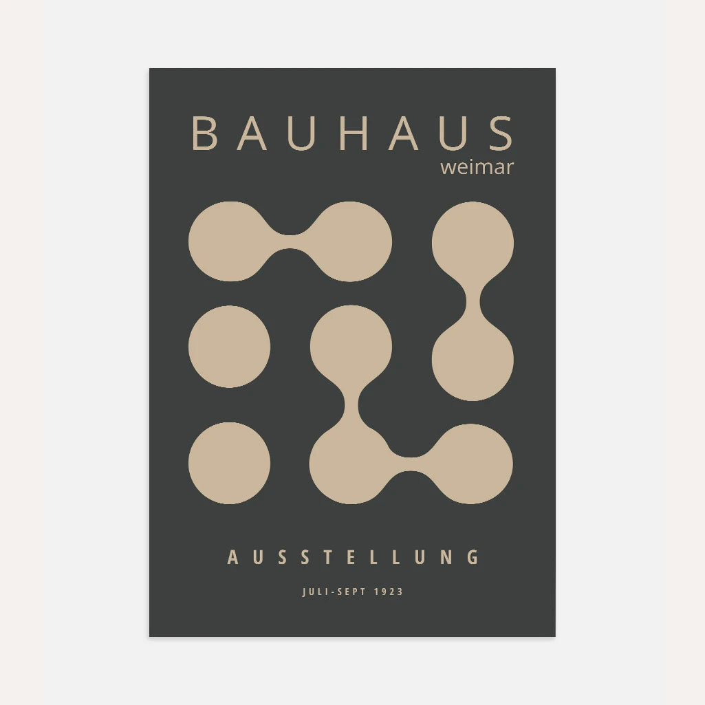 Bauhaus Molecuul Poster