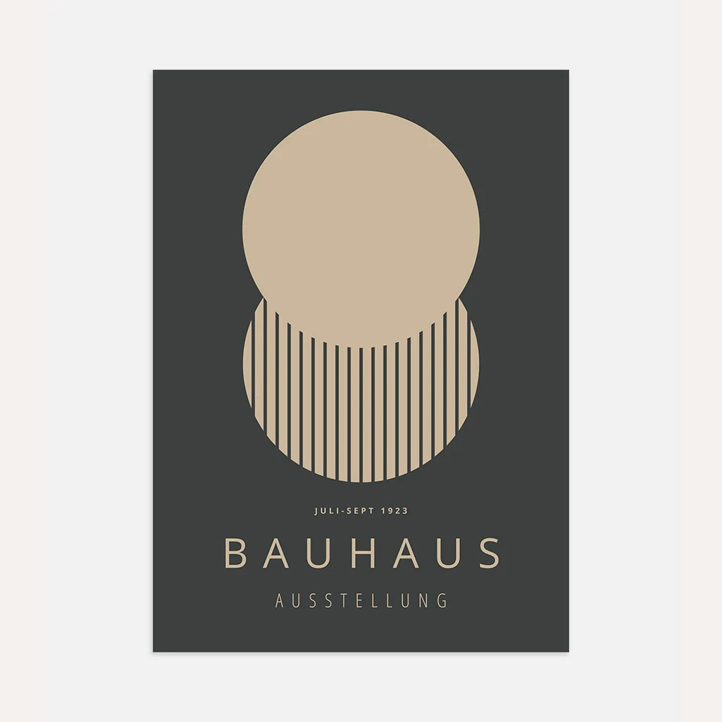 Bauhaus Cirkels Poster
