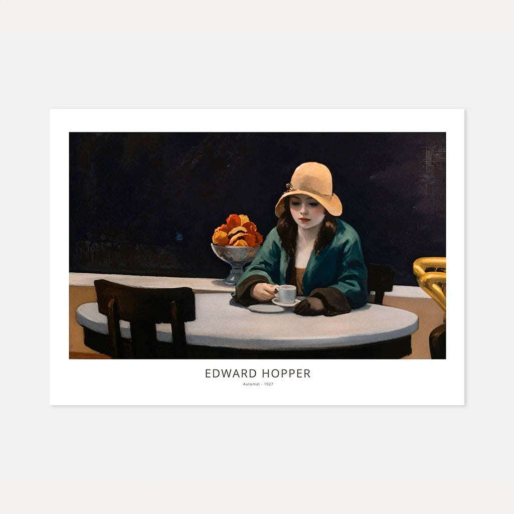 Edward Hopper Poster – Automaat 1927