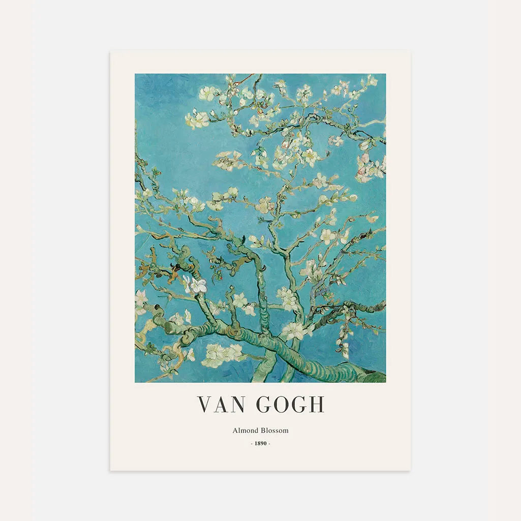 Vincent van Gogh – Amandelbloesem Poster