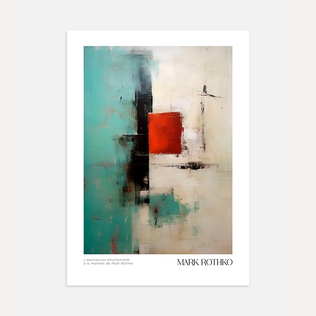 Rothko Poster Accent
