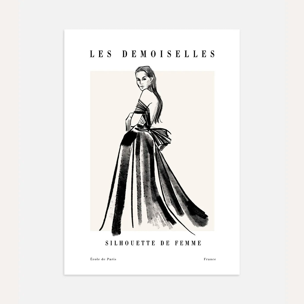 Poster – Klassieke dame