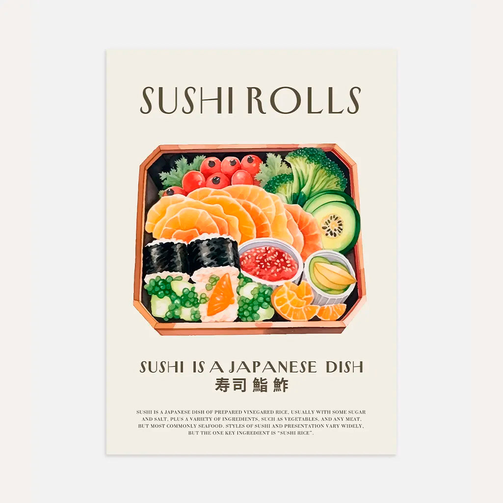 Sushi Schotel Poster