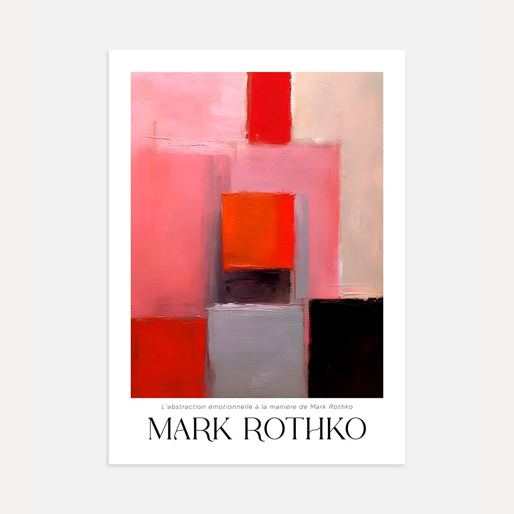 Rothko Poster Rust