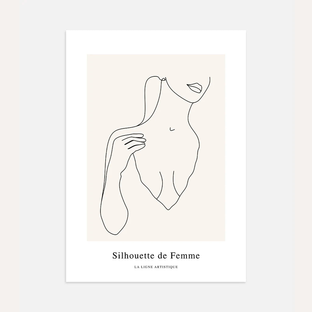 Poster – Subtiele vrouwelijkheid
