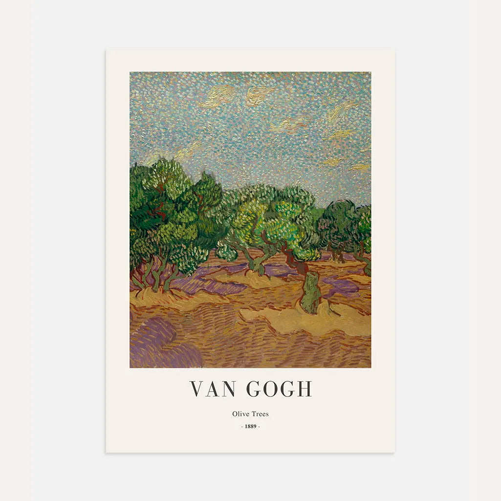 Vincent van Gogh Poster – Olijfbomen