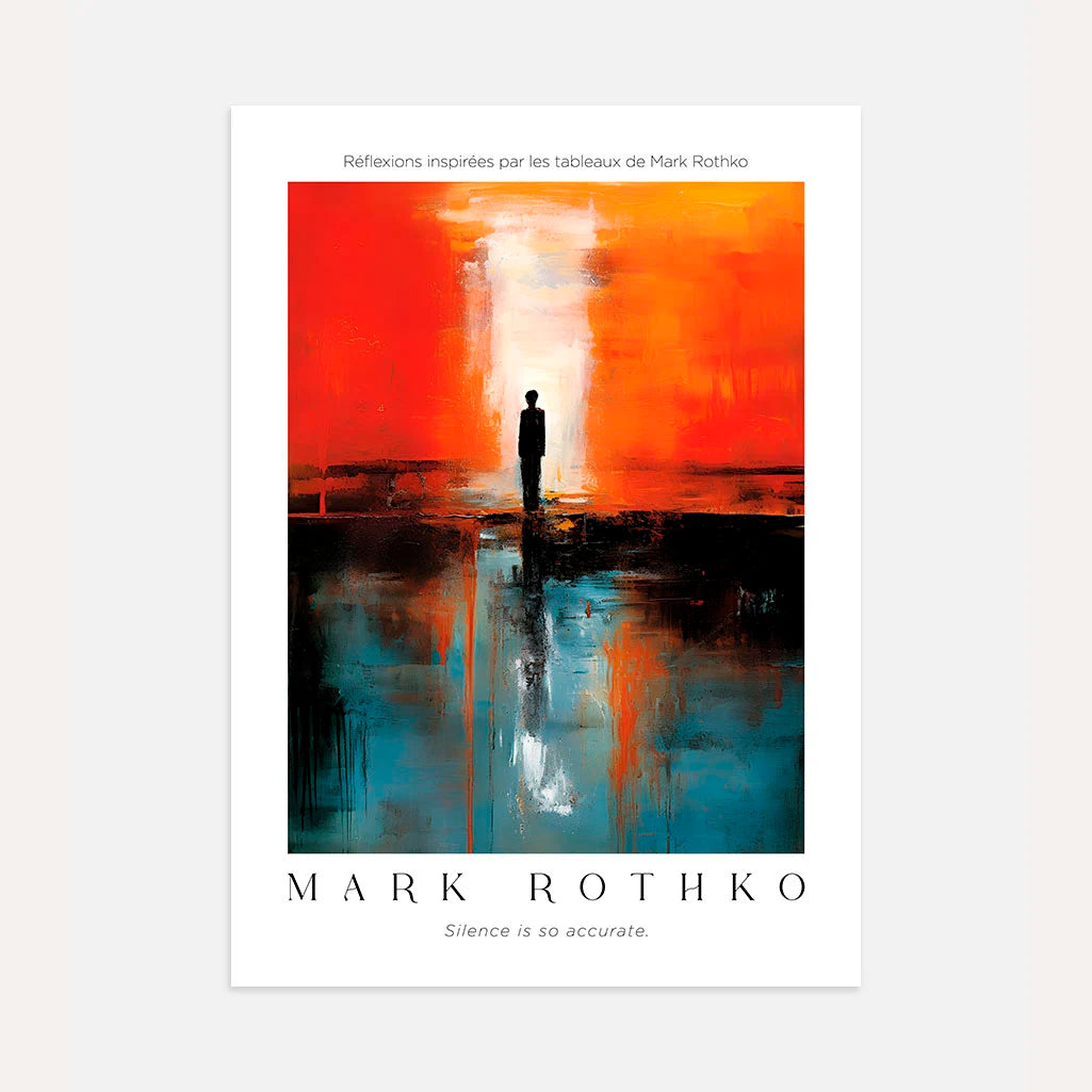Rothko Poster Stilte