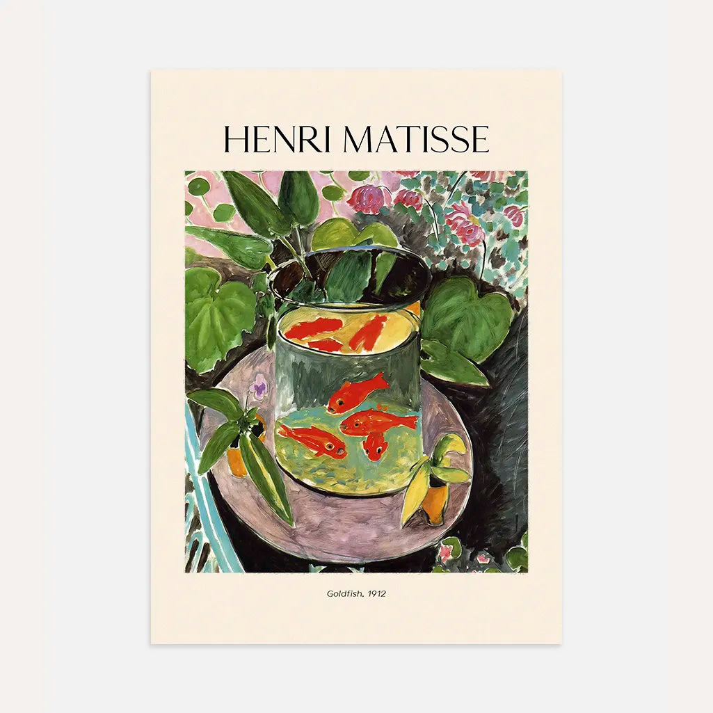 Henri Matisse Poster – Goudvissen