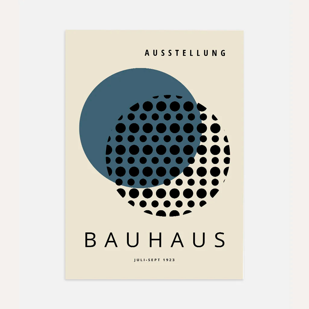 Bauhaus Marine Stilte Poster