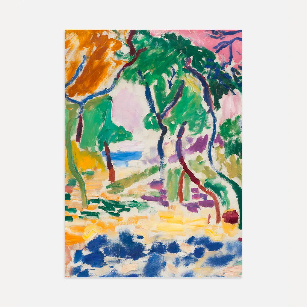 Henri Matisse Poster – Landschap bij Collioure