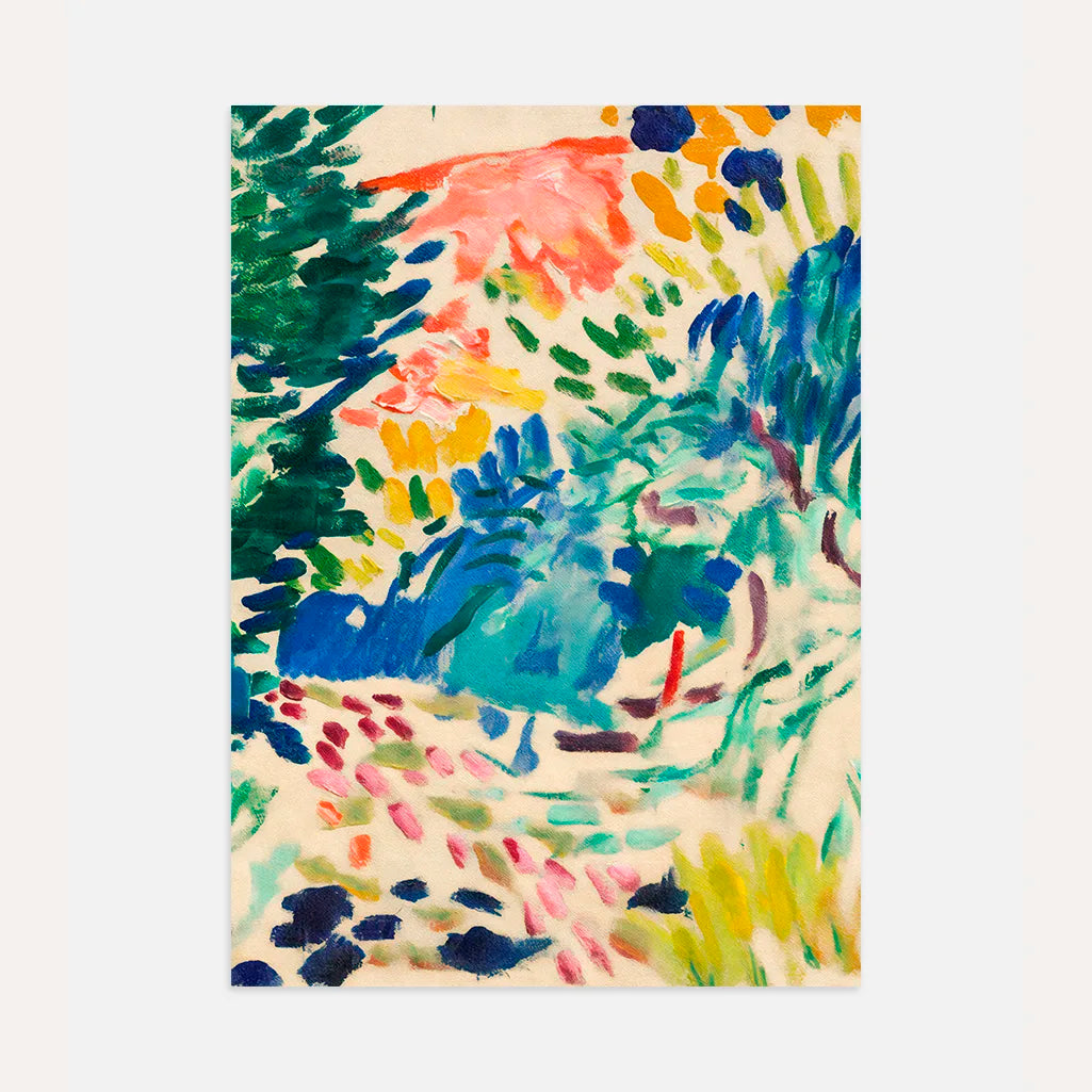 Henri Matisse Poster – Landschap bij Collioure, 1905