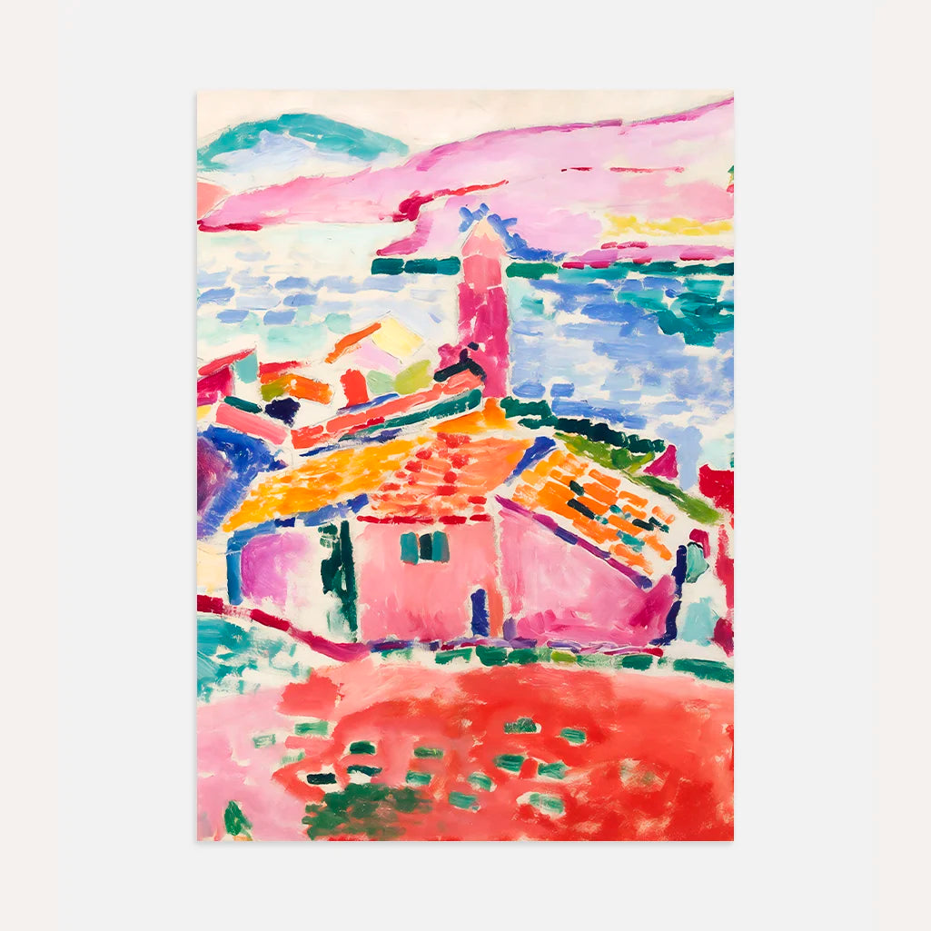Henri Matisse Poster – Zicht op Collioure, 1905