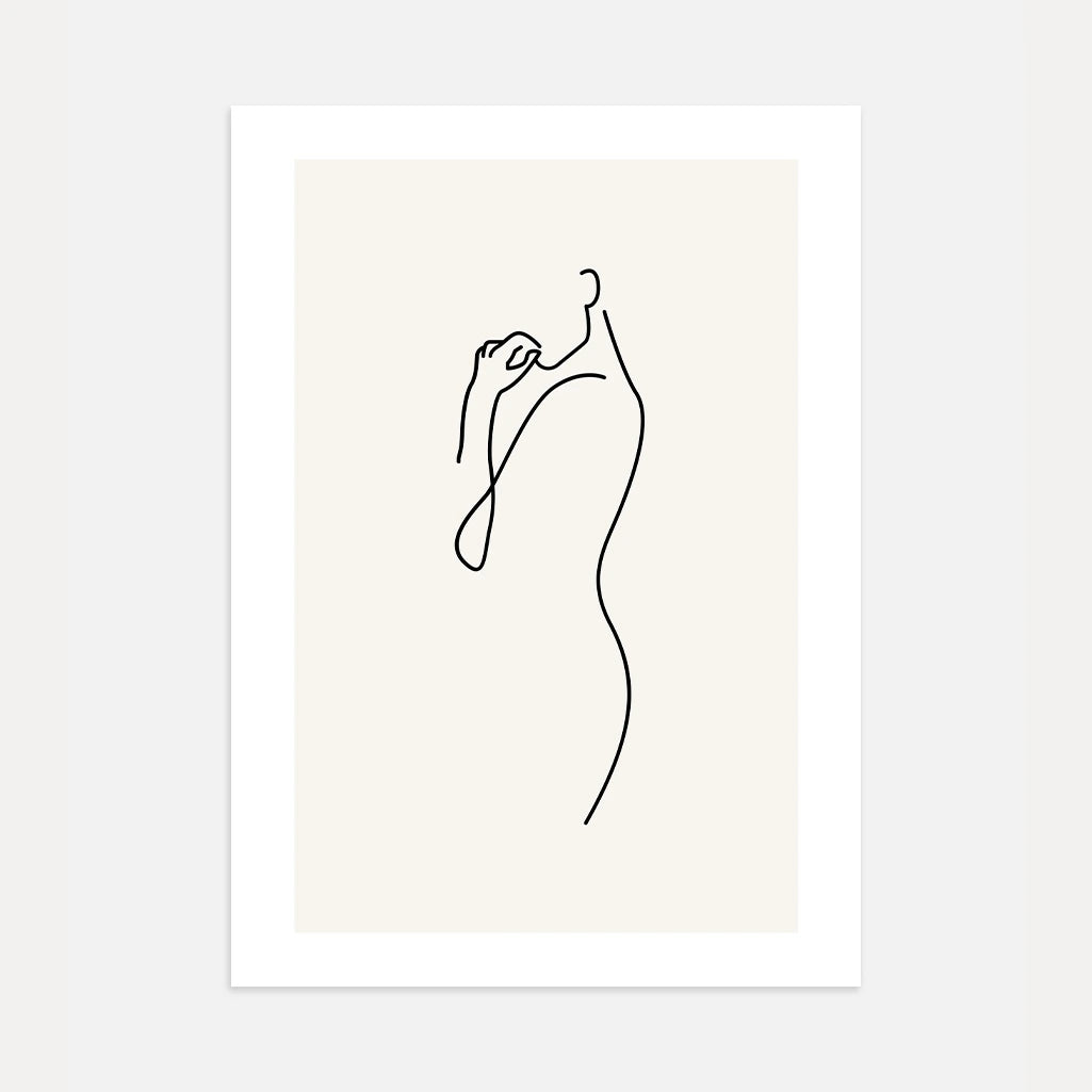 Poster – Delicate silhouet