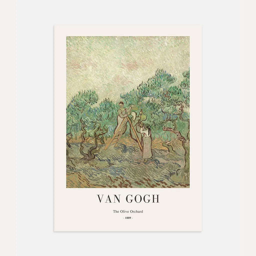 Vincent van Gogh Poster – Olijfboomgaard 1889