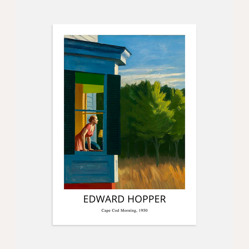 Hopper Poster Overpeinzing