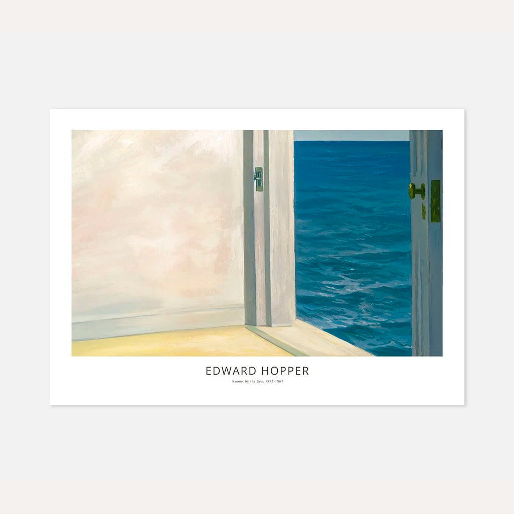Edward Hopper Poster – Kamers aan zee