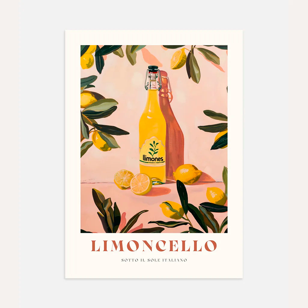 Limoncello citroenen poster