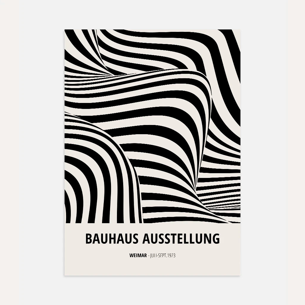Bauhaus Diepte Poster