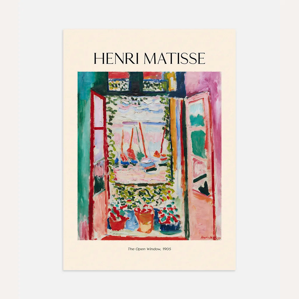 Henri Matisse Poster – Het open raam