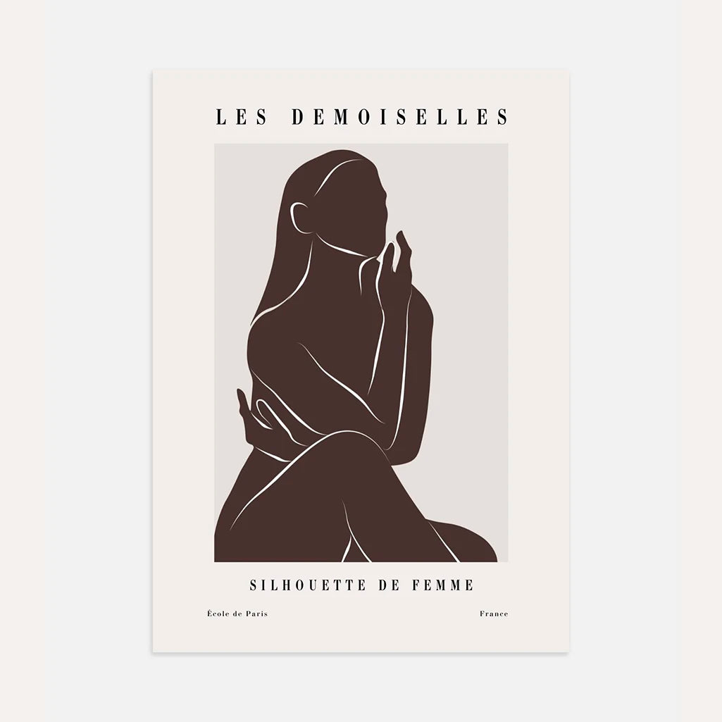 Poster – Vrouwelijke rust